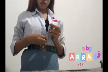 Gadis Baby Arra Siswi Semok Cantik Kasur